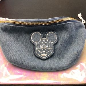 Stoney Clover Lane Denim Fanny Pack with Mickey Patch